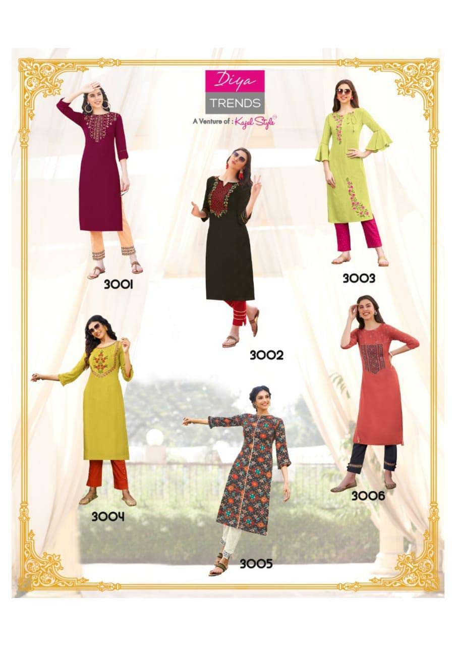 Forever Vol-3 Palzzo Pant Kurti Collection Forever Vol-3 Palzzo Pant Kurti Collection